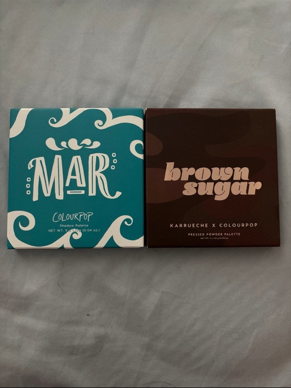 ColourPop MAR & Brown Sugar Eyeshadow Palettes